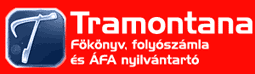 Tramontána - Főkönyvi könyvelés, ÁFA nyilvántartás